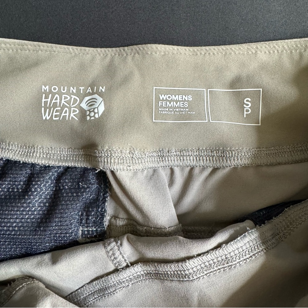 Mountain Hardwear Women's Tan Athletic Mini Skirt/S - Picture 3 of 8